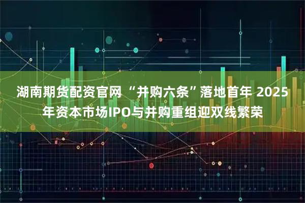 湖南期货配资官网 “并购六条”落地首年 2025年资本市场IPO与并购重组迎双线繁荣